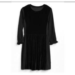 Gap Velvet Cinched-Waist Dress NWT L (10)